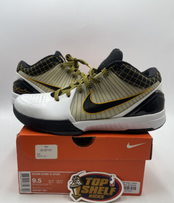New Nike Zoom Kobe 4 POP Playoffs 2009 Size 9.5 Rare Retro