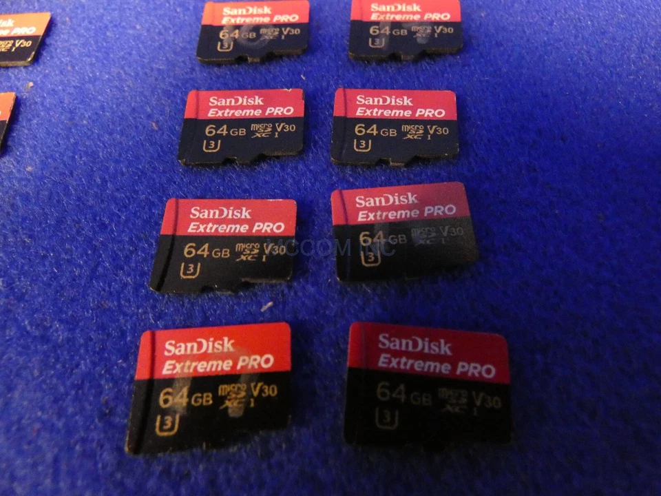 SanDisk Extreme microSDXC Memory Card Qty 40 w/ 16-64gb, 21-64gb, 2-32gb, 16gb - Image 4 of 4