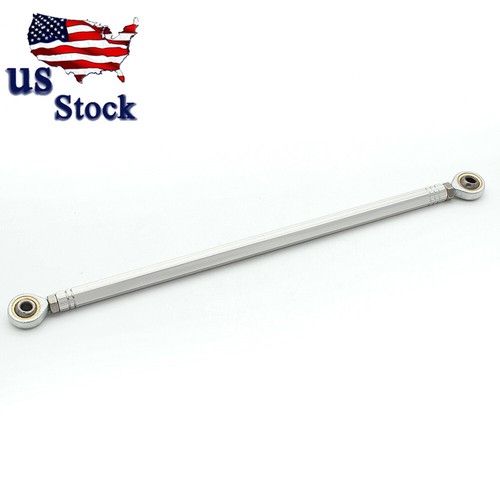 Motorcycle 240MM Shift Rod Linkage Tie Rod Ends Adjustable Position Rearsets US - Picture 1 of 7