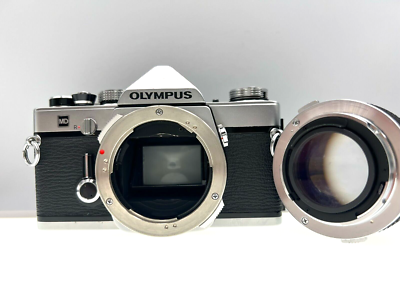 ☆美品☆ OLYMPUS OM-1 50mm F1.4 ＃370 As is Read!* Olympus OM-1 MD Film Camera w/ Zuiko 50mm F/1.4 Lens