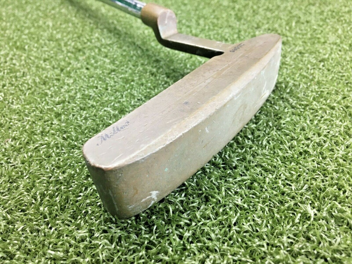 Putter Slotline 9801C Milled - Lame Droite, Acier Cannelé, 35.5 Pouces, Droitier