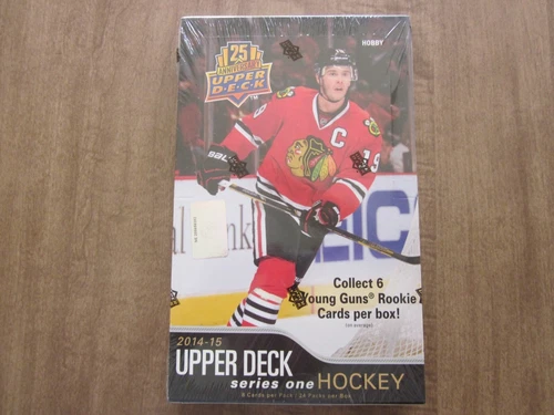 2014-15 Upper Deck Series 1 Factory Sealed Hockey Hobby Box