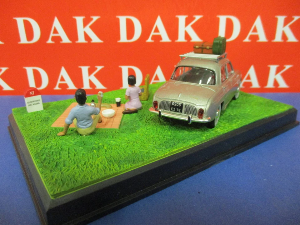 Die cast 1/43 Modellino Auto Diorama La Route Bleue Renault Ondine - Immagine 4 di 4