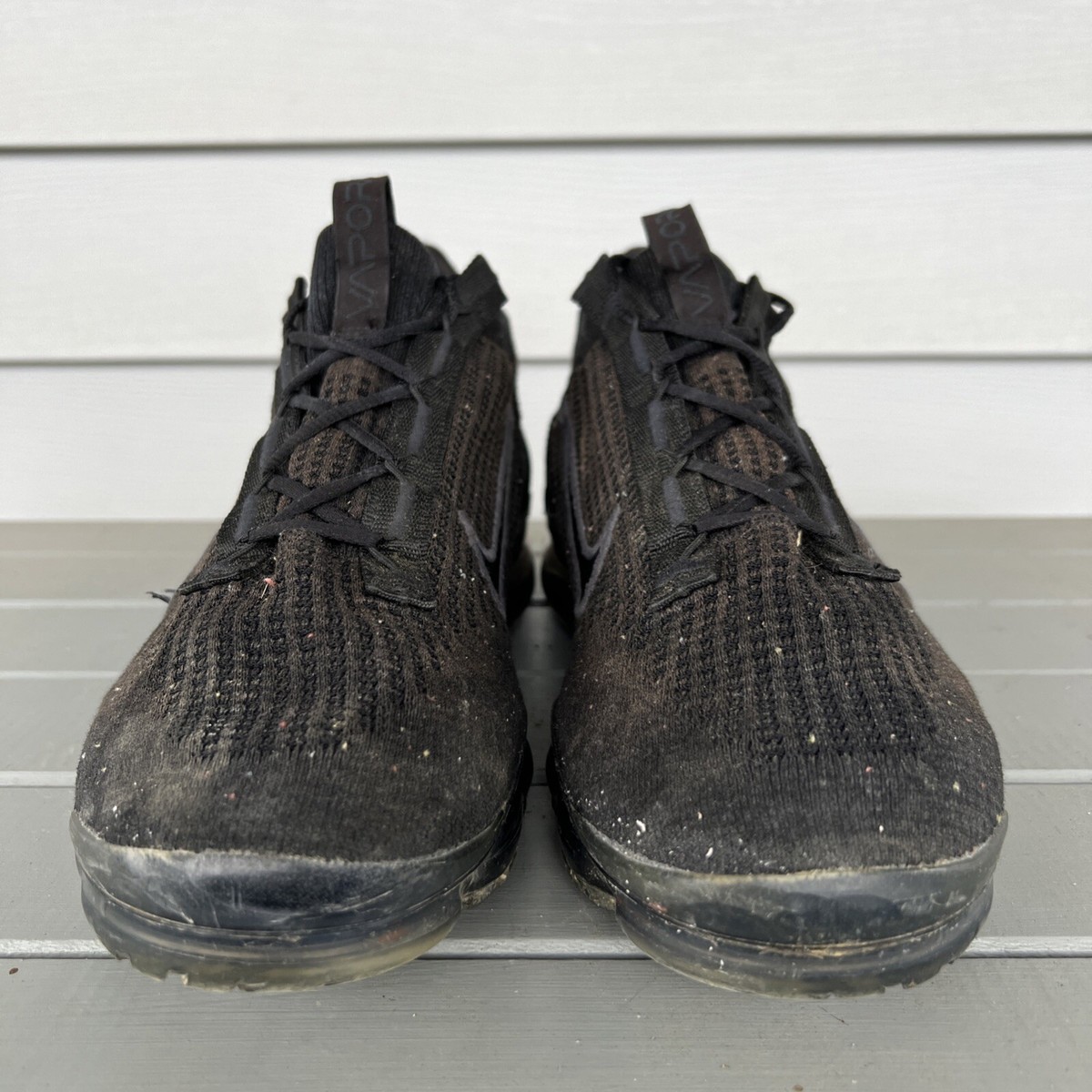靴 27.0 NIKE AIRMAX VAPORMAX 27 BRG14 010 Nike Air VaporMax 2022 Mens Size 13 Black Knit Athletic