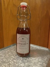 Homemade vanilla extract made from premium organic Tahitian vanilla beans