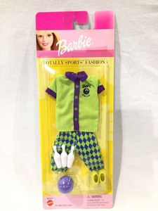 barbie bowling set