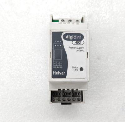 Helvar digidim 402 DALI PSU rev5 230 VAC Power Supply Fast Ship