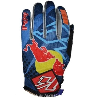 2025 Blue Red Bull gloves Motocross Bike ATV BMX Enduro 100 Foxes