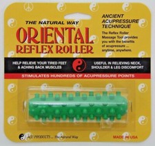 Oriental Reflex Roller Natural Way Massage Tool Tired Feet Achy Back Muscles NEW