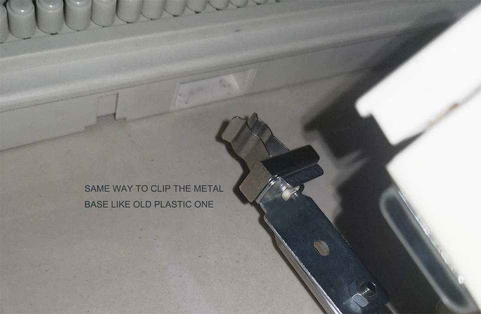 Nuevo contador de filas + base para máquina de cama de plástico Brother KX350 355 KX390 KX395 KH400 Foto 4 de 4