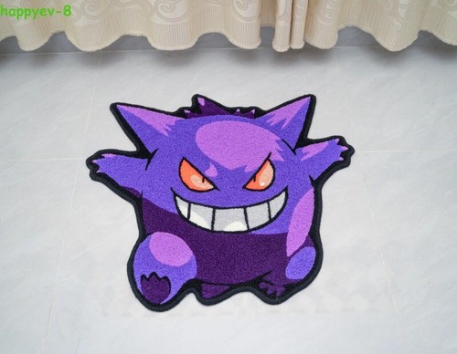 Gengar Cartoon Purple Area Carpet Living Room Rugs Bedroom Floor Mat New Gift - 第 1/6 張圖片