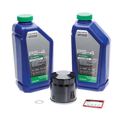 Oil Change Kit With Polaris PS-4 Plus 5W-50 for Polaris SPORTSMAN 500 H.O. Touri