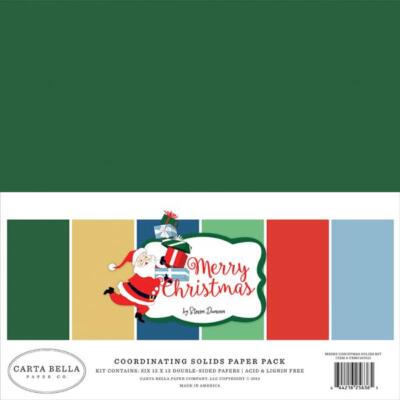 Carta Bella ''Merry Christmas'' 12x12'' Paper Pad