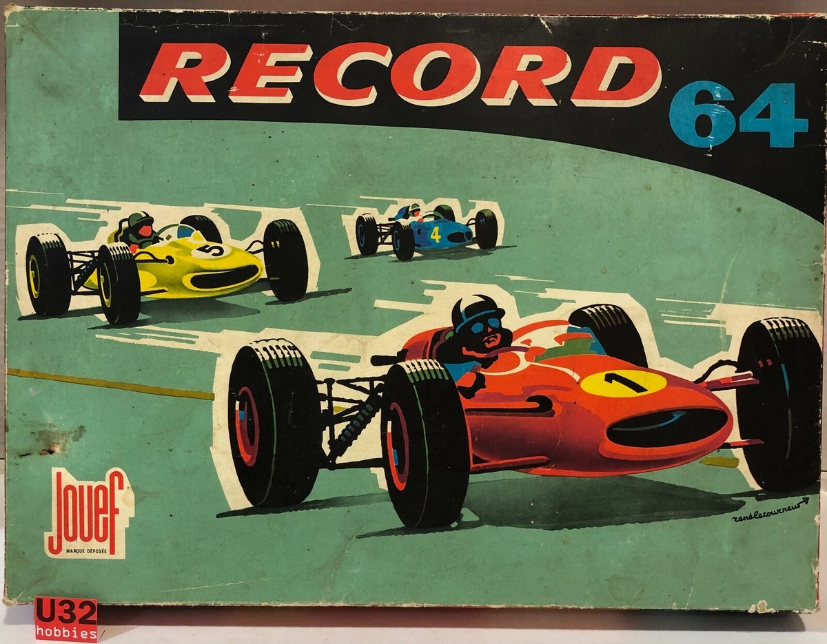 COFFRET RECORD 64 jouef circuit routier réf 394 en boite d'origine bon état de f EUR 40,00 - FR