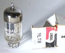 8LT8 TUBE LINDAL NIB TESTED  BOXED VINTAGE COMMERCIAL SURPLUS