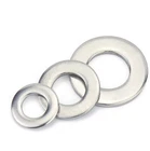 Inner Dia.12-36mm Metal Flat Washers Gasket Round Pads Shim - A2 304 Stainless