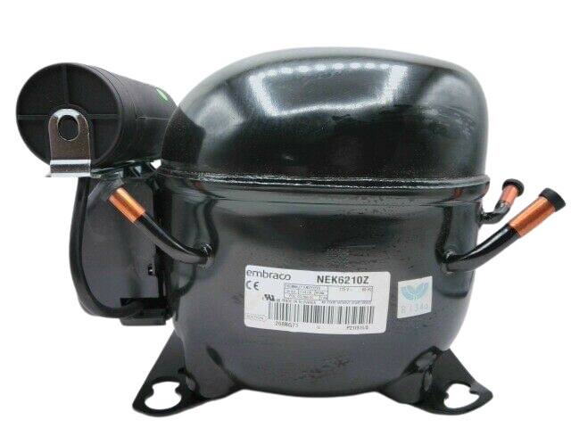 Embraco NEK6212Z Hermetic Refrigeration Compressor - 115V, 1/2 HP