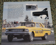 1964 Ford Thunderbolt Nhra Picture Feature Print 64 Fairlane 500 427 11