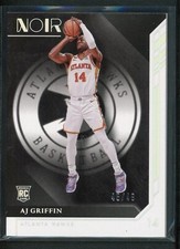 2022-23 AJ GRIFFIN 45/49 PANINI NOIR ROOKIE RC #164 ASSOCIATION EDITION