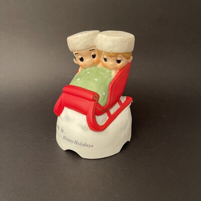 Kim Casali Love is Happy Holidays Rare 1970 Schmid Music Christmas Music Box