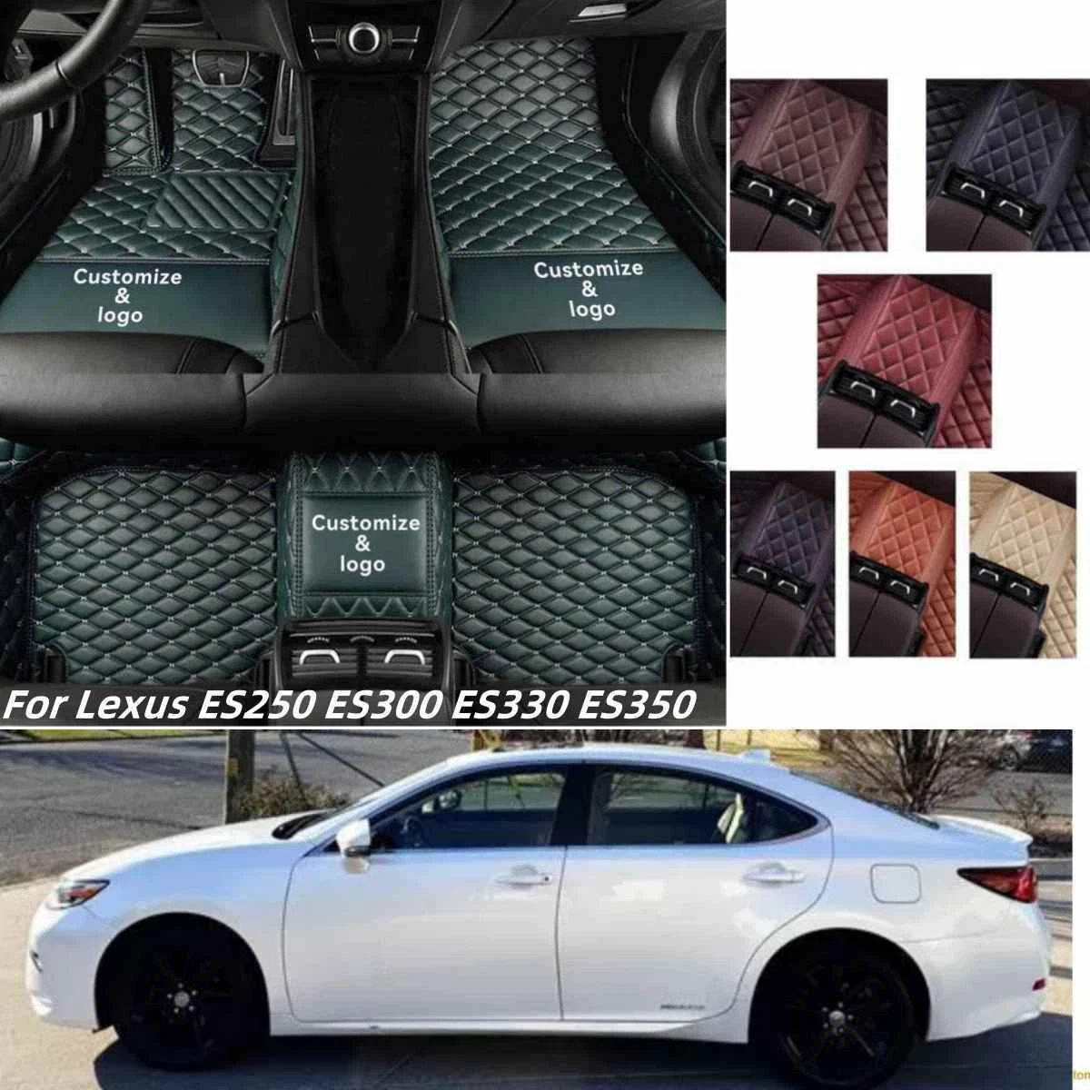 Alfombrilla De Maletero Para Lexus ES350 2013-2018 - Bandeja De Carga Impermeable Y Antideslizante