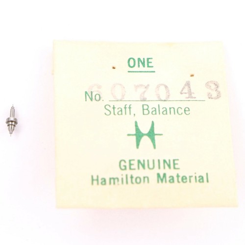 Axe De Balancier Hamilton 14/0 - Pour Montres 750, 751, 980, 911, 982, 5027 (pivot 8)