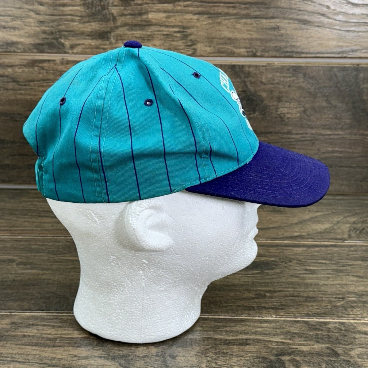 Vintage Twins Enterprise Charlotte Hornets Snapback Hat Cap Vintage Twins Enterprise Charlotte Hornets Snapback Hat Cap