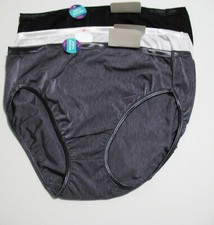 3 Vanity Fair Illumination Plus Size Hi-Cut Brief Panty Multi 13810 Sz 11/4X-NWT