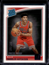 2018-19 Donruss Chandler Hutchison Rated Rookie Press Proof Purple /199 NR-MINT