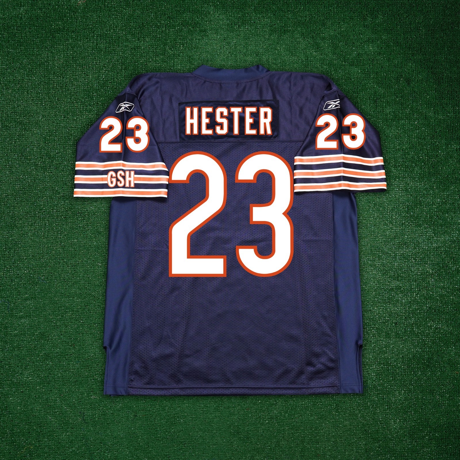 Devin Hester Chicago Bears Reebok NFL Authentic On-Field EQT Home Navy Jersey