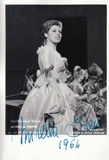 Mirella Freni 10x15 cm Signiertes Vintage Fot...