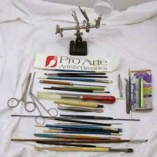 Model Makers Paint Brushes / tweezers/ crimpers/helping hand