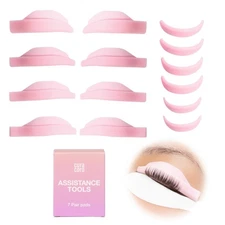 Lash Lift Rods, 14 Pcs/7 Sizes Lash Lift Shields, Lash Lift Pads for Eyelash ...