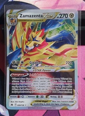 Zamazenta VSTAR Holo Rare VSTAR Zenit der Könige 099 deutsch Pokemon