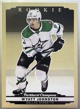 2022 PARKHURST #316 WYATT JOHNSTON SP RC ROOKIE
