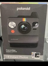 Polaroid Now Instant Camera Gen 3 Black B W Film Bundle 8 Photos NEW SEALED