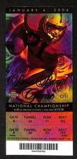 2005 2006 Rose Bowl Full Ticket USC vs Texas Natl Champions Vince Young - 174