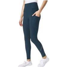 Mondetta Ladies' High Waist Active Legging  Iron Blue  Medium  NWT