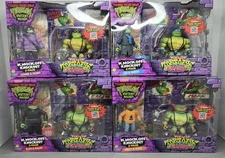 Playmates - TMNT Mutant Mayhem Knock off Knockout Karate Warriors - 2 packs
