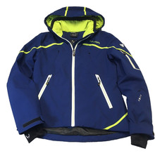 Hyra Hytex-5 Coat Women's Ski 10k Waterproof Soft Shell Italian Blue Sz Medium