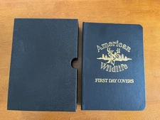 50) 1987 AMERICAN WILDLIFE USPS CAPEX STATION FDC ARTCRAFT ALL SLEEVED IN BINDER