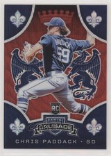 2019 Panini Chronicles Crusade Ruby Wave 160/199 Chris Paddack #7 Rookie RC 0rf