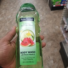 CUCUMBER MELON Extra Moisturizing And Deep Cleaning Body Wash 2 Count 