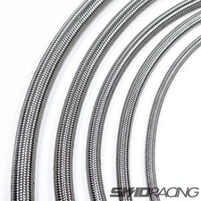 High-Quality AN4 Stainless Braided Mesh Hose Sold by the Meter, 1m 