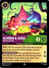 Aladdin & Genie - Mischievous Pals [Foil] #59 Prices | Lorcana