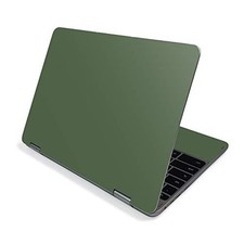 MightySkins Skin for Samsung Chromebook Plus V2 12" 2019 - Solid Olive 