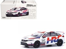 Pop Race PR640030 1/64 Honda Civic Type R FL5 "HRC - Honda Racing"