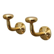 Unlacquered Brass Wall Hooks  Vintage, Antique, Heavy Duty Decorative Hooks ...