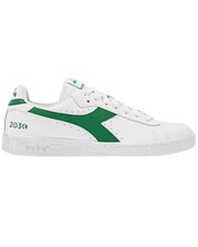 Shoes Diadora Game Low 2030 Trainers Man Faux Leather Green