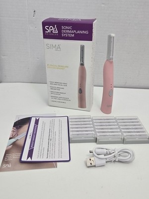 SIMA Rechargeable Dermaplane Razor Painless 2-in-1 Exfoliation Hair Removal